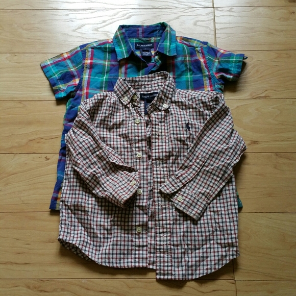 Boys 2T Ralph Lauren dress shirts - Picture 1 of 4